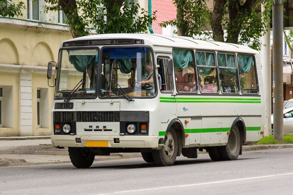 Заказ и аренда ПАЗ 3205 с водителем в Кургане - транс-курган